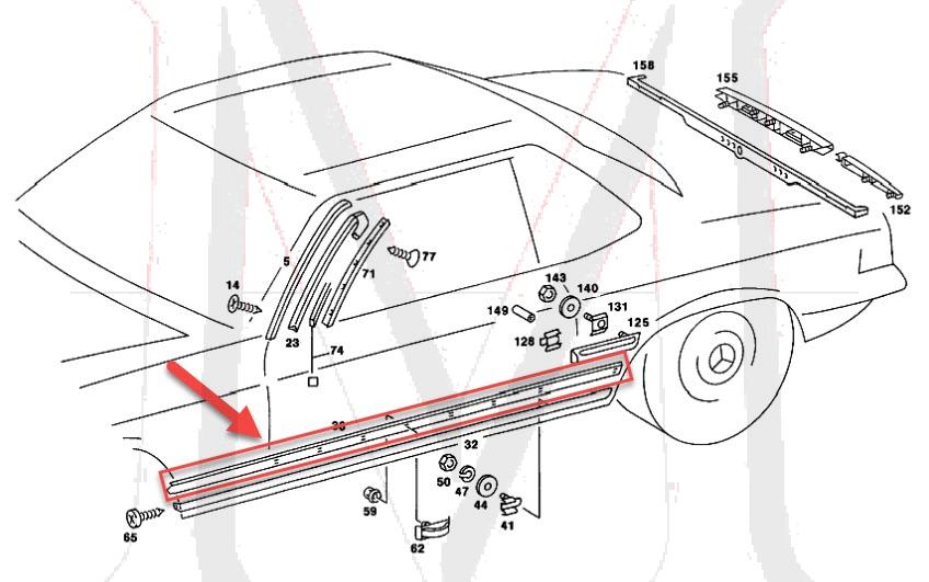 69_3512RJKCaafJeRo37q ROCKER MOLDING PAD - RIGHT