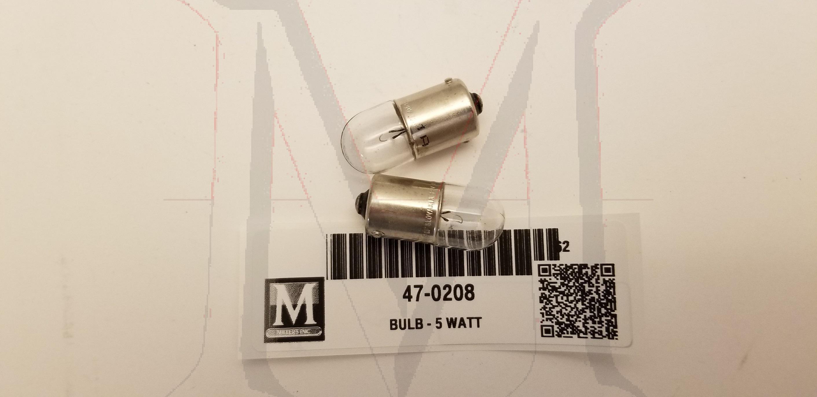 47-0208 CLEARANCE LIGHT BULB