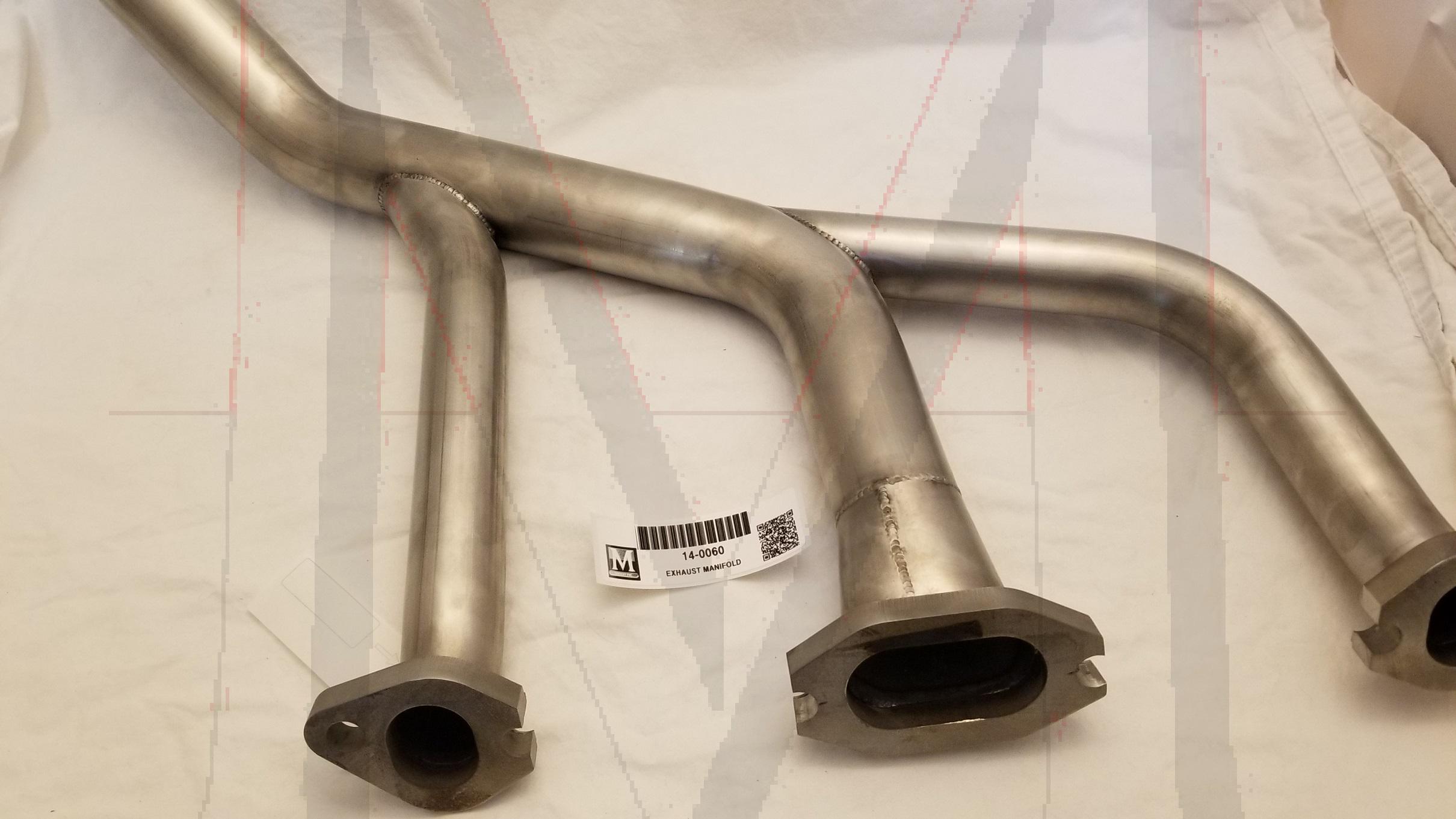 14_0060 STAINLESS STEEL EXHAUST MANIFOLD
