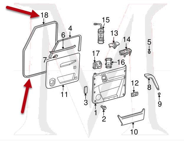 DOOR WELTING / SEAL