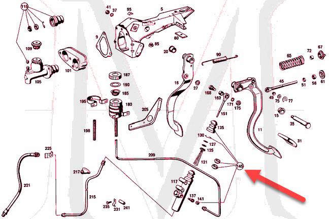 29_3440 CLUTCH SLAVE CYL MASTER REPAIR KIT