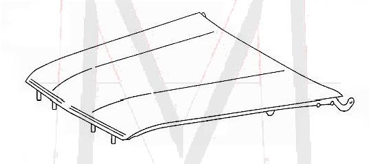 88_3800 ENGINE HOOD