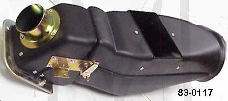 83-0117 HEATER BOX COMPLETE Right (Passenger) Side