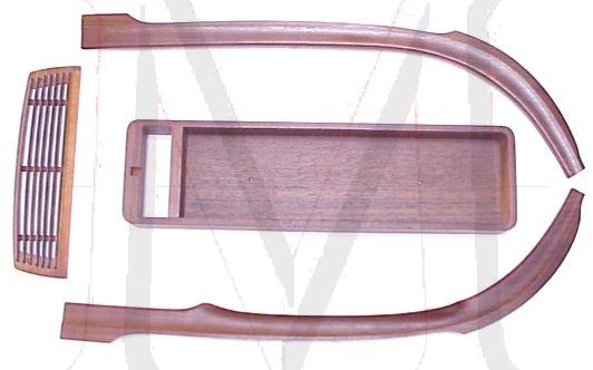 68-2116 INTERIOR WOOD SET - 4 PIECE