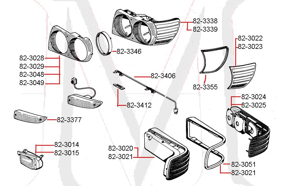 82-3029-2 HEADLIGHT DOOR