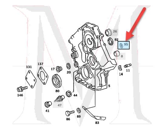 01_3048 TIMING COVER O-RING