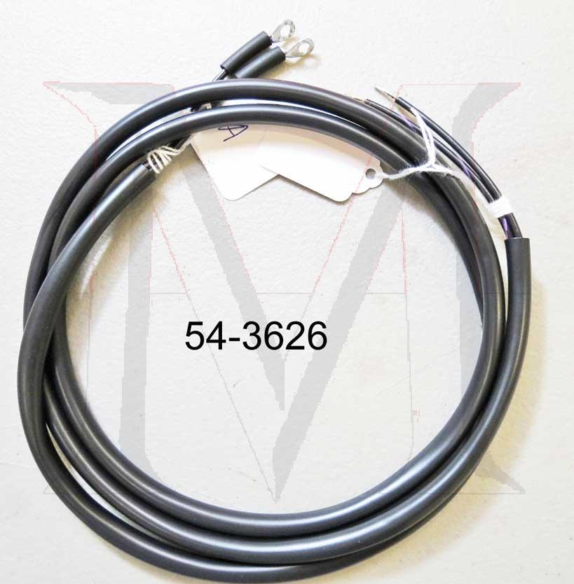 54-3626 190SL WIRING HARNESS - WINDSHIELD WASHER PUMP SWITCH
