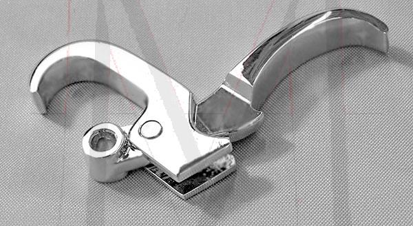 40-0016 CHROME SIDE LATCH (RIGHT)