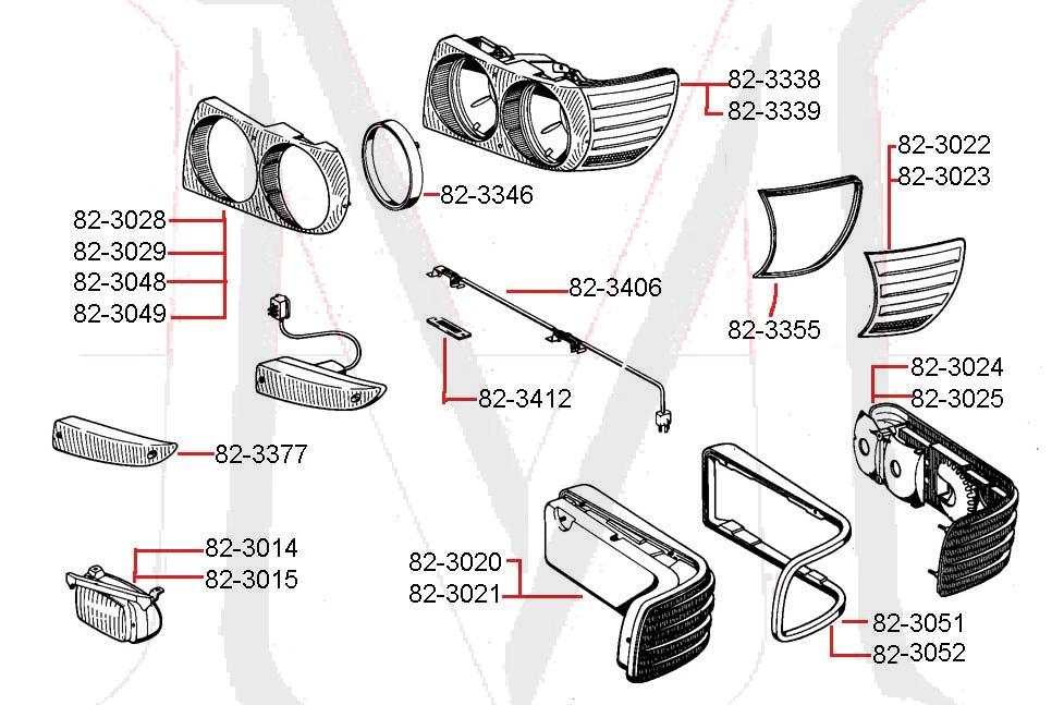 TAIL LAMP SEAL - RIGHT SIDE