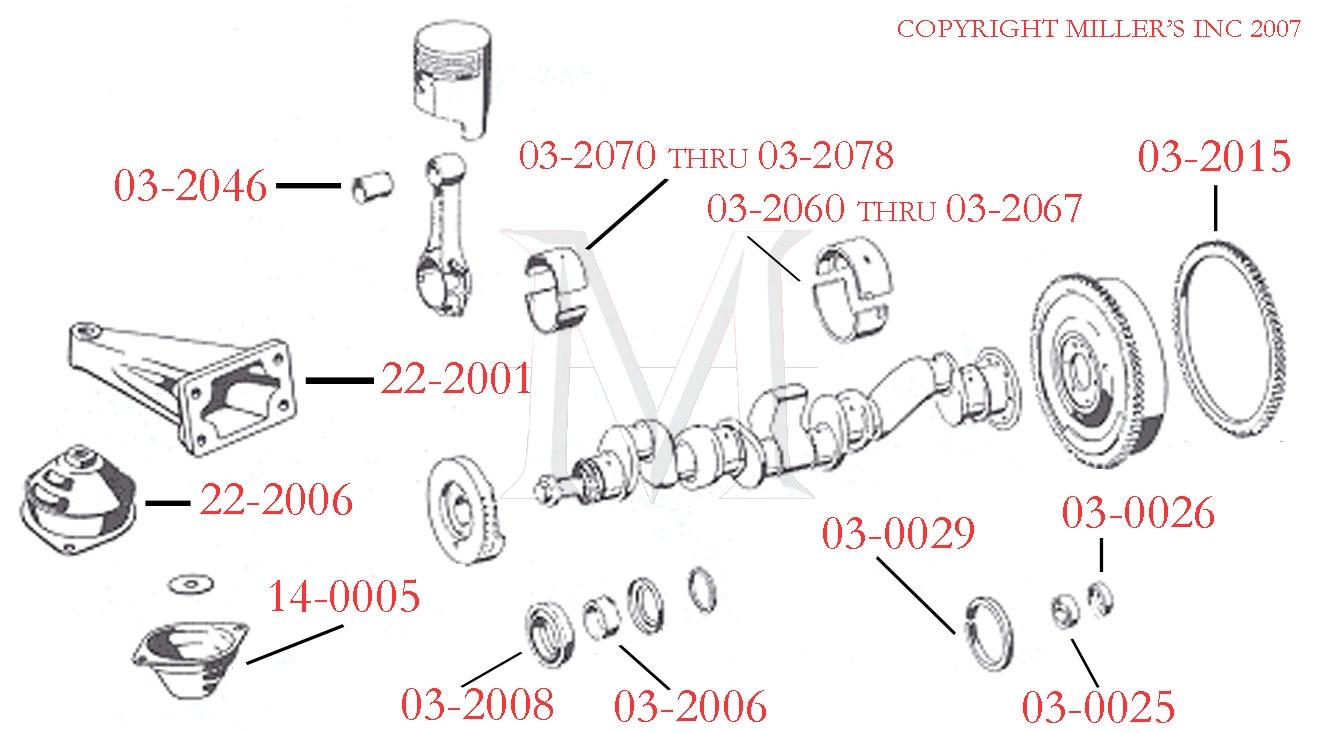 03-2072 ROD BEARING SET - 2ND REPAIR