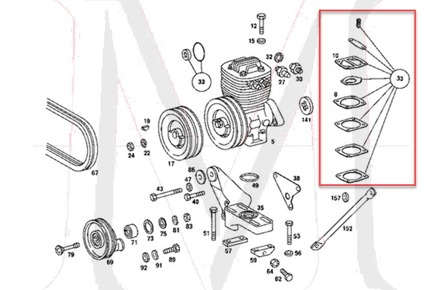 13_0113 GASKET SET,C