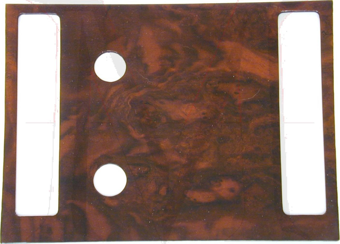 68_3050 BURL WOOD A/C COVER